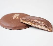 Печенье овсяное с карамелью вегетарианское (постное)