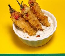 Острые перчики со сметаной