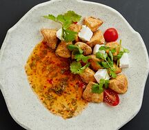 Хрустящие баклажаны в азиатском соусе