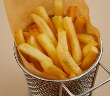 Картофель фри с трюфельным маслом