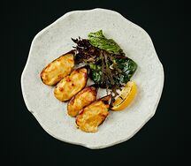 Мидии киви запеченые