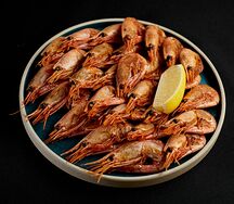 Креветки жареные