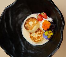 Сырники со страчателлой