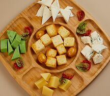 Тарелка фермерских сыров