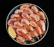 Креветки отварные