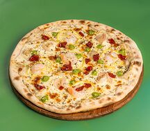 Пицца с креветками