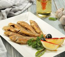 Барабуля жареная