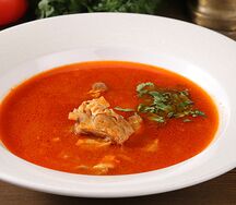 Суп харчо из ребрышек ягненка