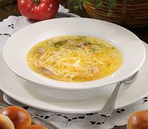 Суп-лапша с курицей