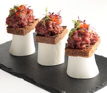 Тартар из фермерской говядины