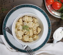 Пельмени с мясом