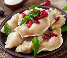 Вареники с ягодами