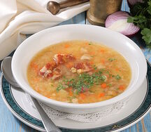 Суп гороховый