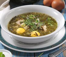 Борщ зеленый