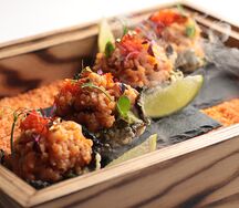 Тартар из лосося