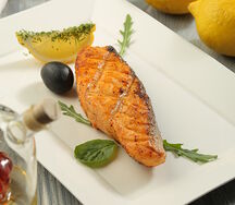 Стейк из семги