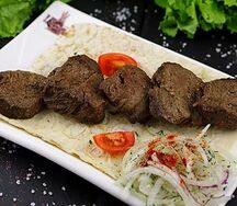 Шашлык из говяжьей вырезки