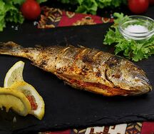 Дорада на углях