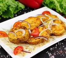 Картофель на углях