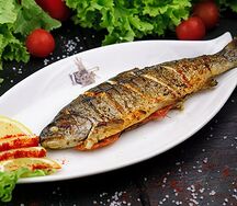 Форель на углях