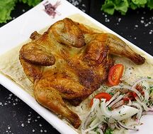 Цыпленок на мангале