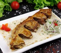 Шашлык из бараньих ребер