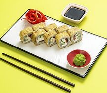 Сяке тамаго с лососем