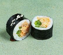 Хосомаки с лососем терияки