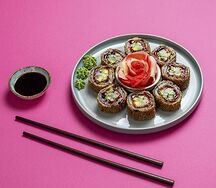 Ролл с масляной рыбой темпура