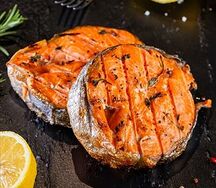 Стейк из семги