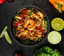 Соба с креветкой