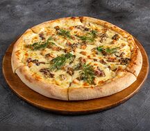 Пицца с морепродуктами