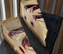 Чизкейк малиновый 