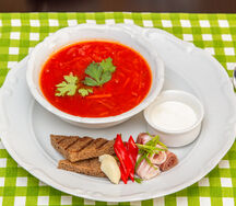 Борщ Кубанский с томленой говядиной