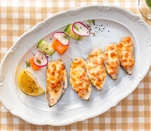 Мидии запеченные