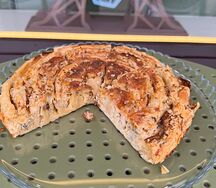 Пирог Груша-горгонзола