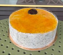 Торт-мороженое Чиа-кокос 