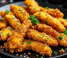 3 куриных стрипса 