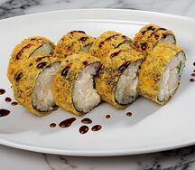 Жареный ролл Креветка-краб