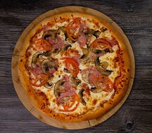 Пицца Ветчина-грибы