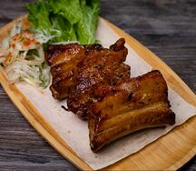 Шашлык из свиных рёбер