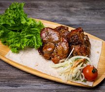 Шашлык из cвинoй шеи