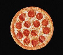 Пицца Пепперони на тонком тесте