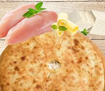 Осетинский пирог с курицей и нежным сыром