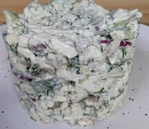 Салат Пп с кальмаром