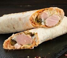 Хот-дог в лаваше