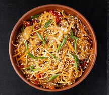 Нудлс с овощами