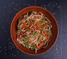 Удон с овощами