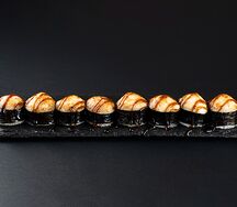 Запеченный ролл с курицей