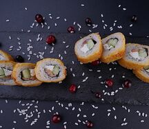 Ролл темпура Сяке